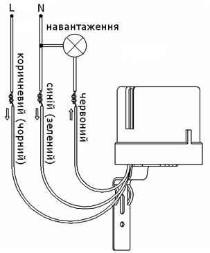 Схема підключення датчика освітленості фотоелемента