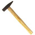Молоток слесарный 200г деревянная ручка INTERTOOL HT-0212