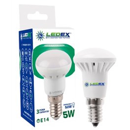 Светодиодная LED лампа R50 5W E14 4000K LEDEX (100860)