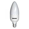 Лампа светодиодная DELUX 5W E14 4100K BL 37В свеча