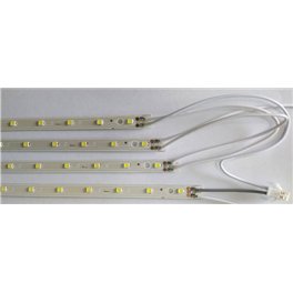 Комплект линеек для LED светильника  PRISMATIC 36W 220V (4штх9Вт)