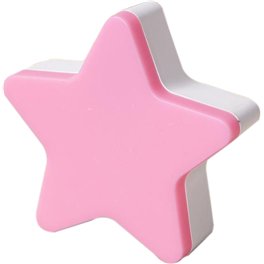 Ночник VARGO LED Звезда (розовый), с датчиком освещенности, блистер