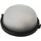 Светодиодный светильник круг черный опаловый плафон пластик ПС-1002-11-0/1 12W