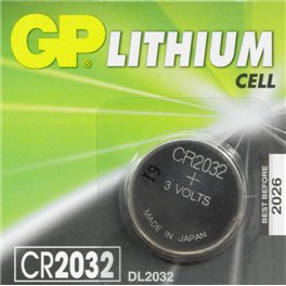 Батарейка диск. CR2032 ВР5 GP