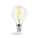 Лампа светодиодная 6W E14 2700K 600Lm  Feron LB-161 P45 Filament шар