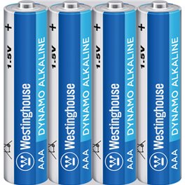Щелочная Батарейка Westinghouse Dynamo Alkaline AAA/LR03 (4шт/уп)