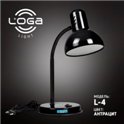Настольная лампа ТМ LOGA Light L-4 "Антрацит"