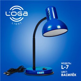 Настільна лампа ТМ LOGA Light L-7 "Василек"