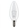 Лампа накаливания свеча Искра ДС Е14 40 Вт в индивидуальной упаковке (прозрачная)