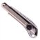 Нож сегментный 18мм металл направляющая алюминиевый корпус винтовая фиксация INTERTOOL HT-0507