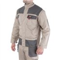 Куртка рабочая 2 в 1 100 % хлопок плотность 180 г/м2 XL SP-3034 INTERTOOL