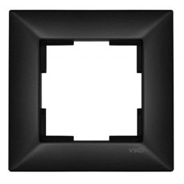 Рамка одинарная черная Viko Novella Trenda 92190751