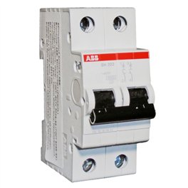 Автоматичний вимикач ABB SH202 2р 50А "В"