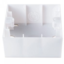 Коробка для зовнішнього монтажу Viko KARRE білий