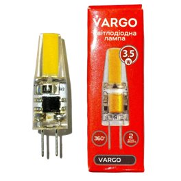 LED лампа VARGO G4 3.5W 4000K AC 220V 10*H32mm (V-114868)