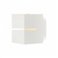 Светильник настенный декоративный квадрат белый G9 (104*74*90мм) AL8000 FERON