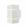 Светильник настенный декоративный белый G9 (104*74*150мм) AL8002 FERON