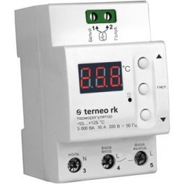 Терморегулятор Terneo RK 30 для котла (30А 6000ВА)