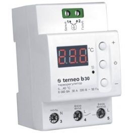 Терморегулятор Terneo b30 (30 A 6000BA) для теплого пола